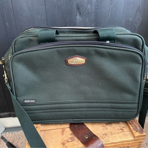 ricardo beverly hills Other - Forest Green Luggage Bag with Durable Fabric and Shoulder Strap